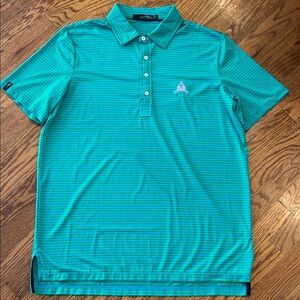 Polo RLX Striped Polo Shirt w/ Congressional CC Logo